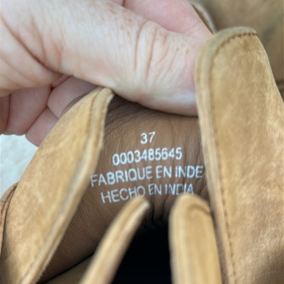 Free People Tan Ankle Booties with Western Flair Size 6.5 - Picture 12 of 12